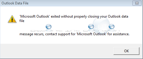 Outlook files cannot be opened
